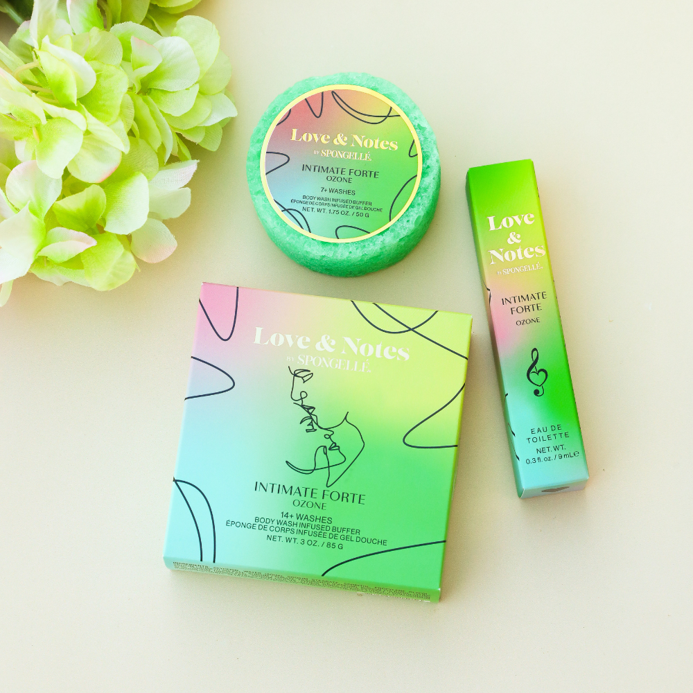 Spongellé Intimate Forte Love & Notes Trio Set