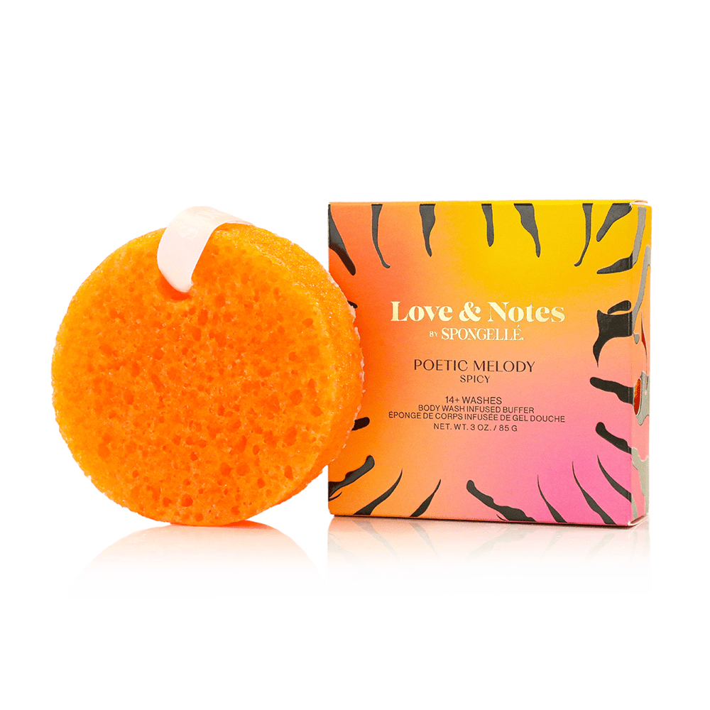 Spongellé Love & Notes Body Buffer Assorted Pack