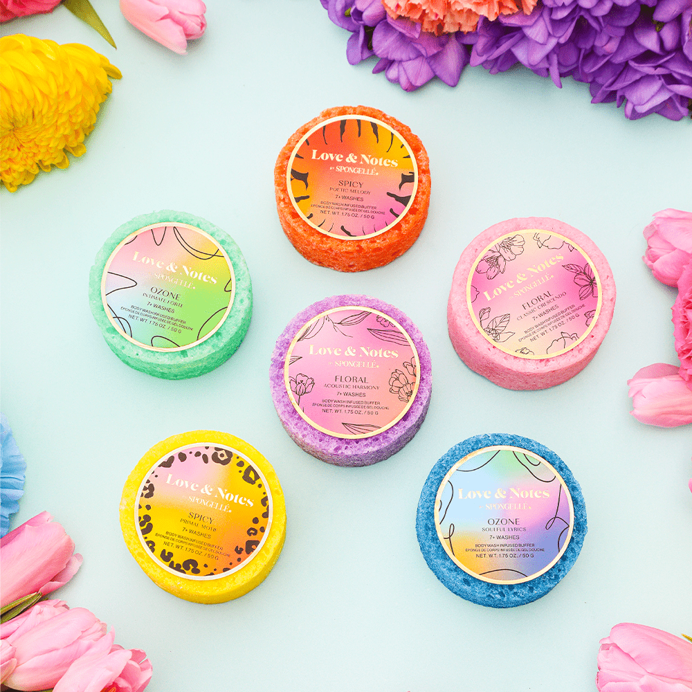 Spongellé Love & Notes Spongette Assorted Pack