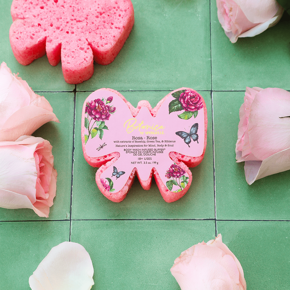 Spongellé Rose | Botanica Body Buffer