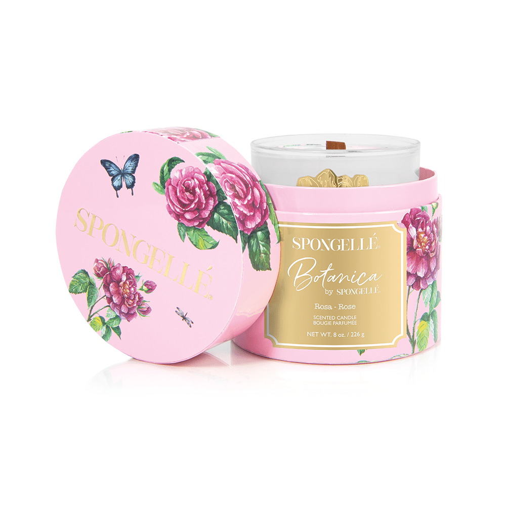 Spongellé Rose | Botanica Candle