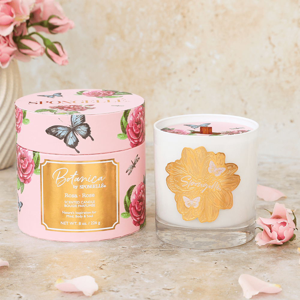 Spongellé Rose | Botanica Candle