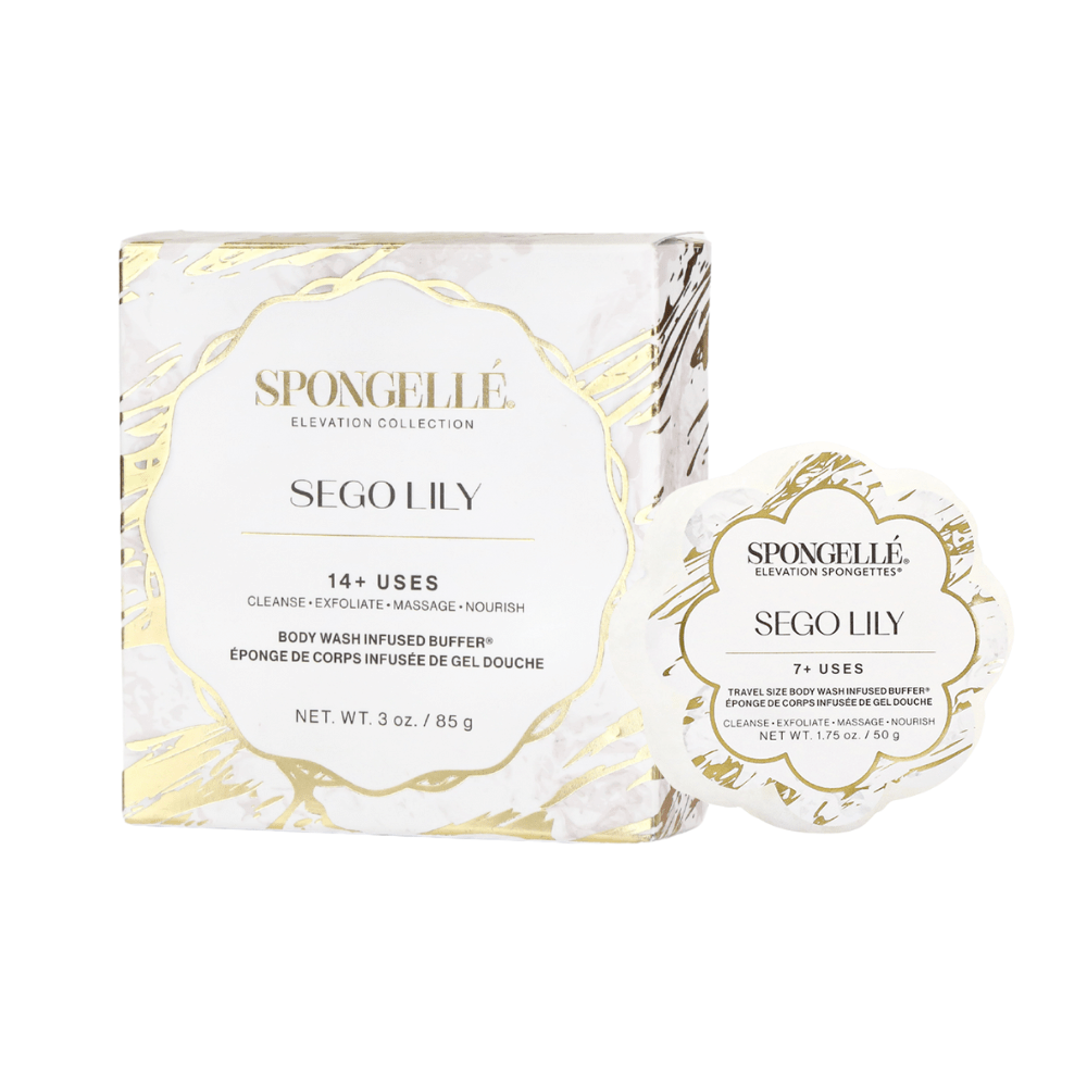 Spongellé Sego Lily Body & Travel Buffer Set