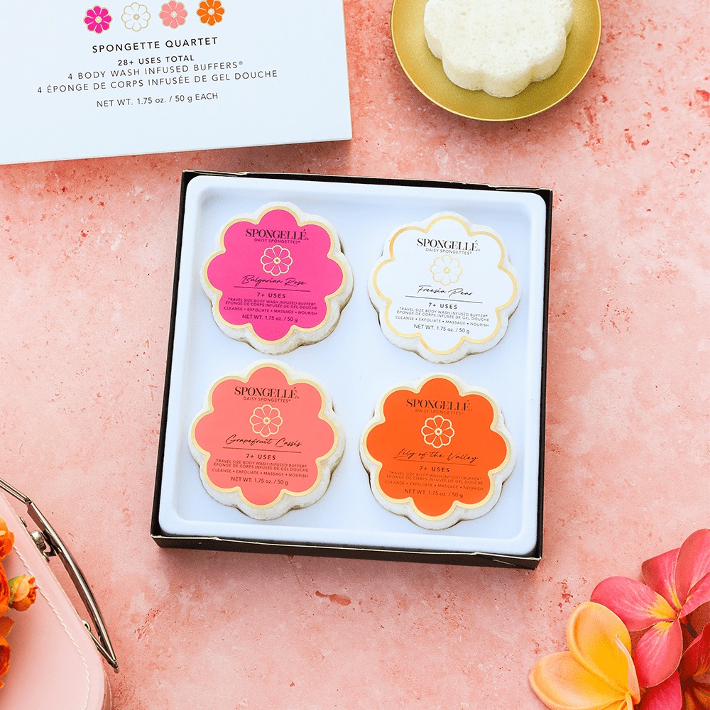 Spongellé Spongette Quartet | Gift Set 1