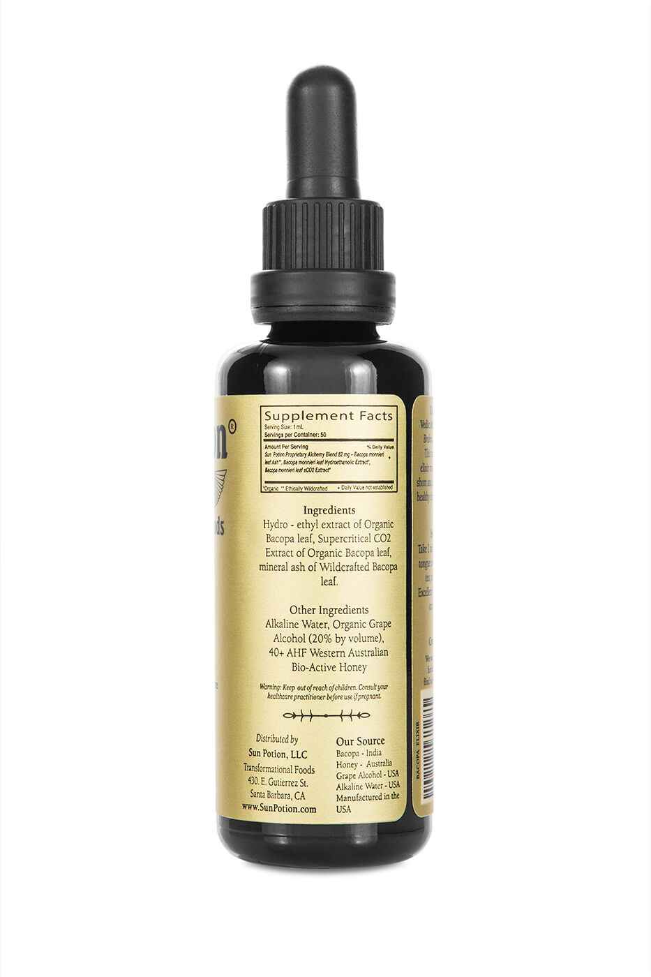 Sun Potion Bacopa Transcendent Elixir