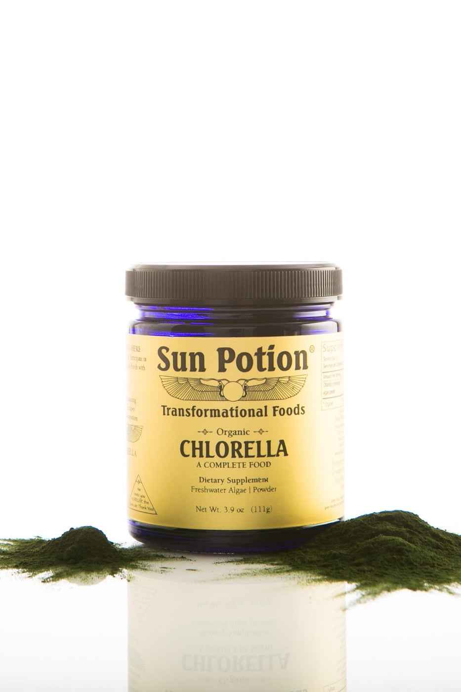 Sun Potion Chlorella Powder (Organic, Sound Processed)