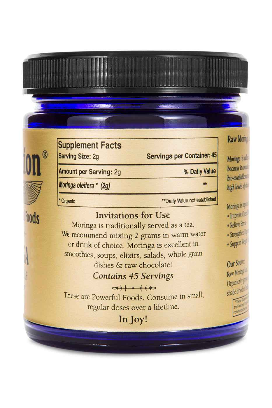 Sun Potion Moringa Leaf Powder (Organic)