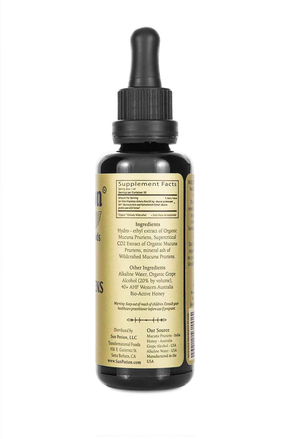 Sun Potion Mucuna Pruriens Transcendent Elixir