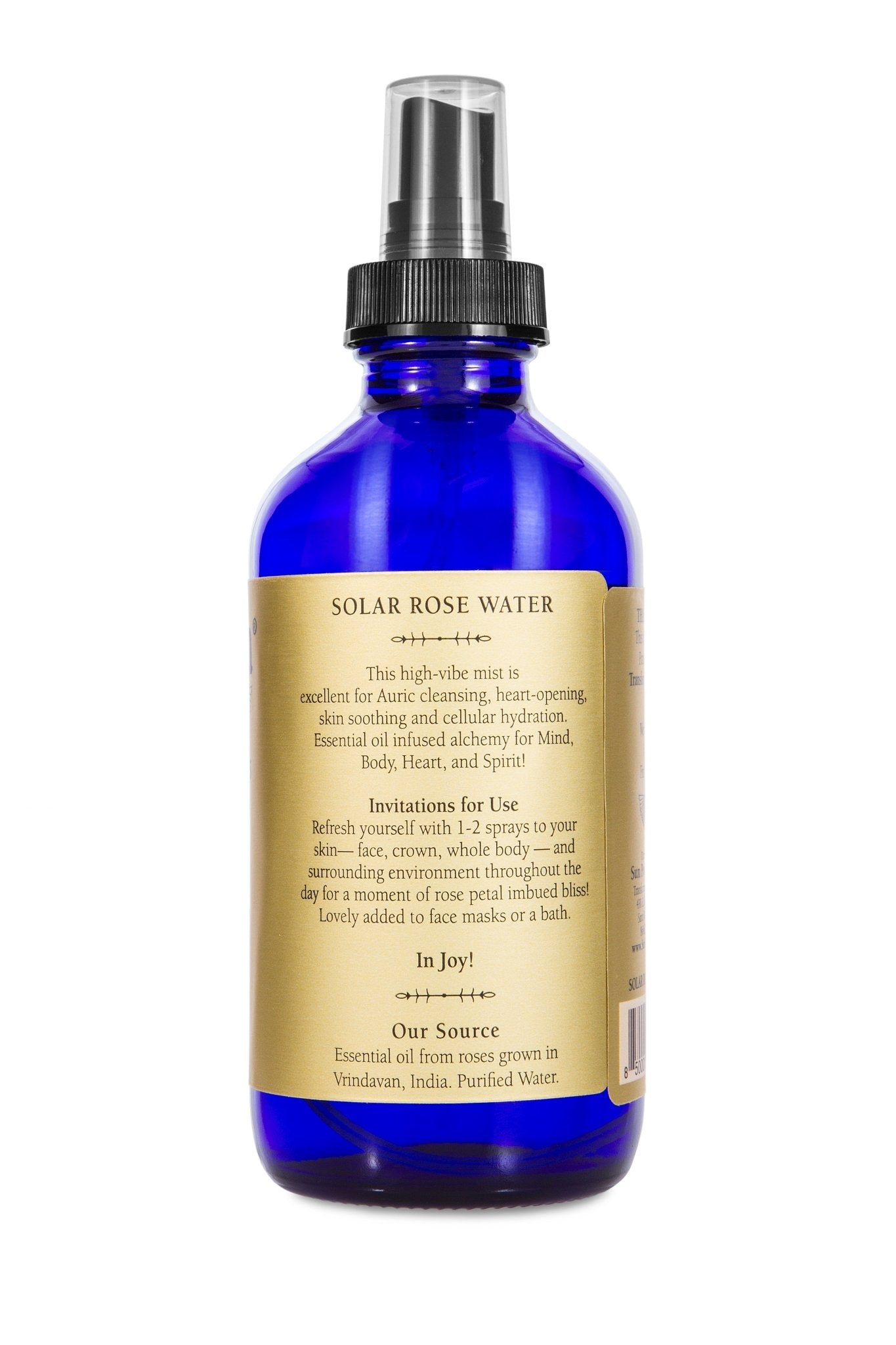 Sun Potion Solar Rose Water - Travel Ally Edition