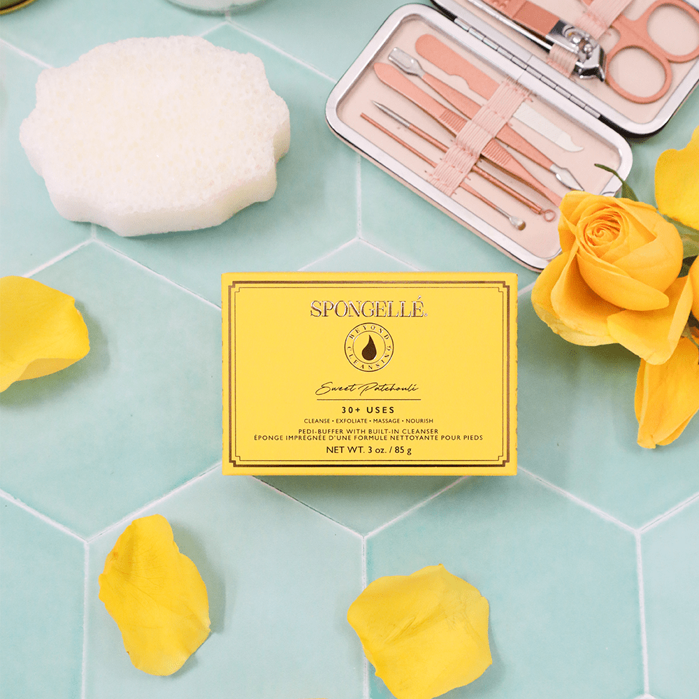 Spongellé Sweet Patchouli | Pedi Buffer