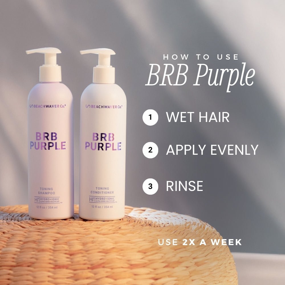 The Beachwaver Co. BRB Blonde Purple Conditioner