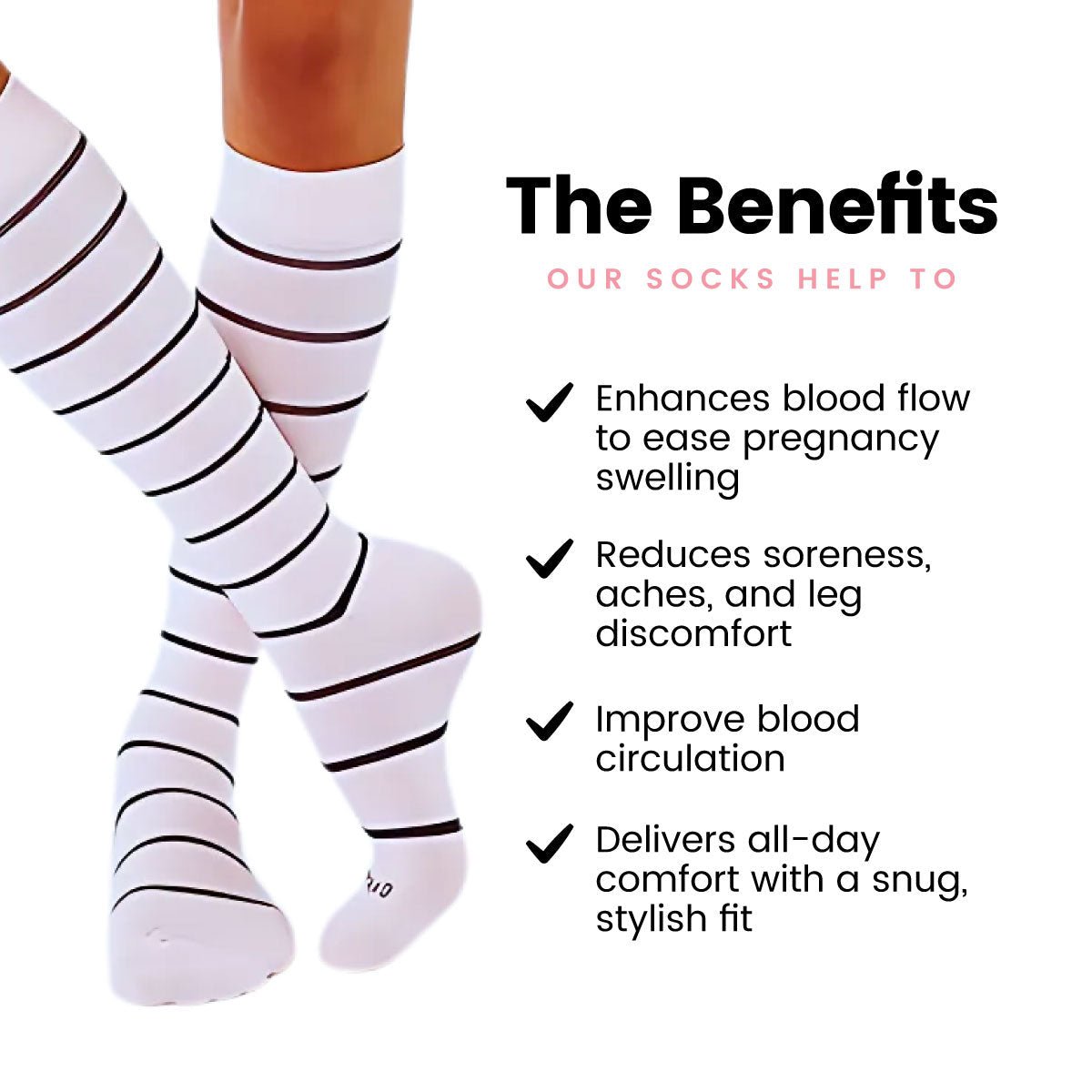 The Spoiled Mama Mama Maternity Compression Socks