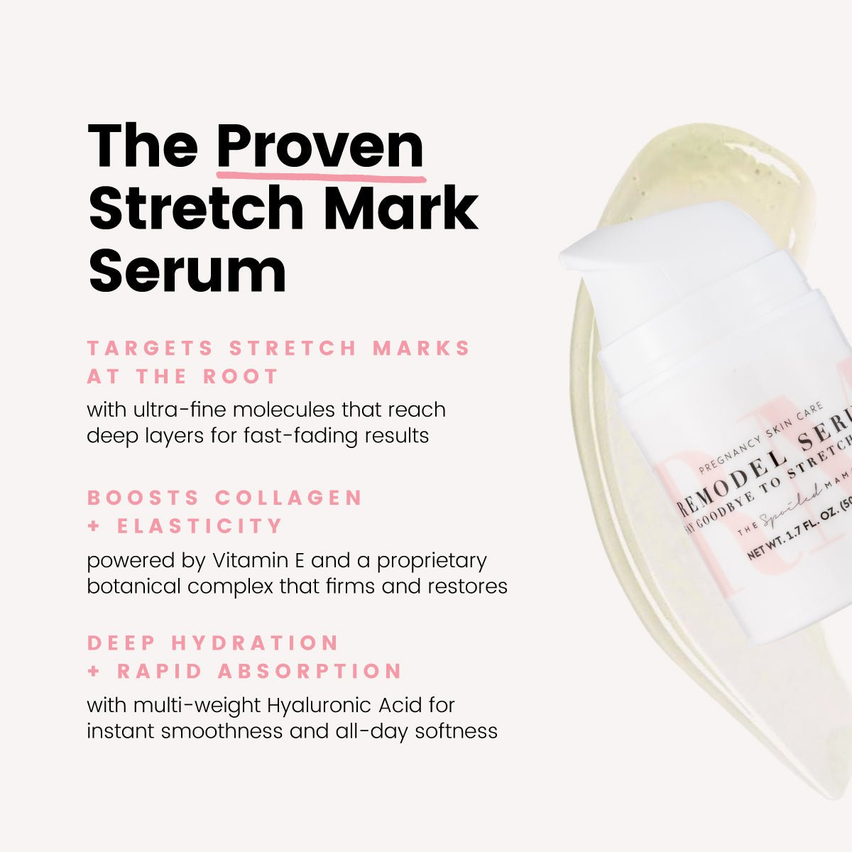 The Spoiled Mama ReModel Serum: Say Goodbye to Stretch Marks