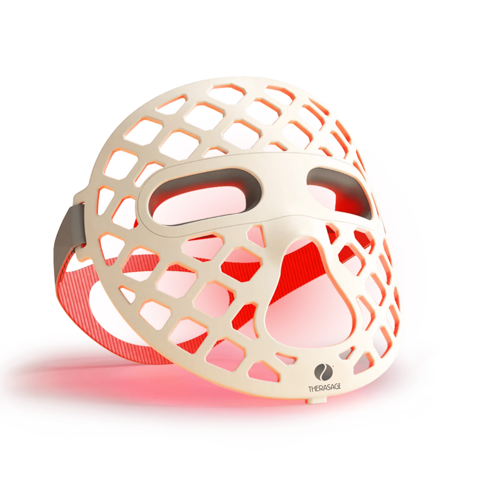 Therasage TheraGlow Mask2Go+™ LED Light Therapy Face Mask