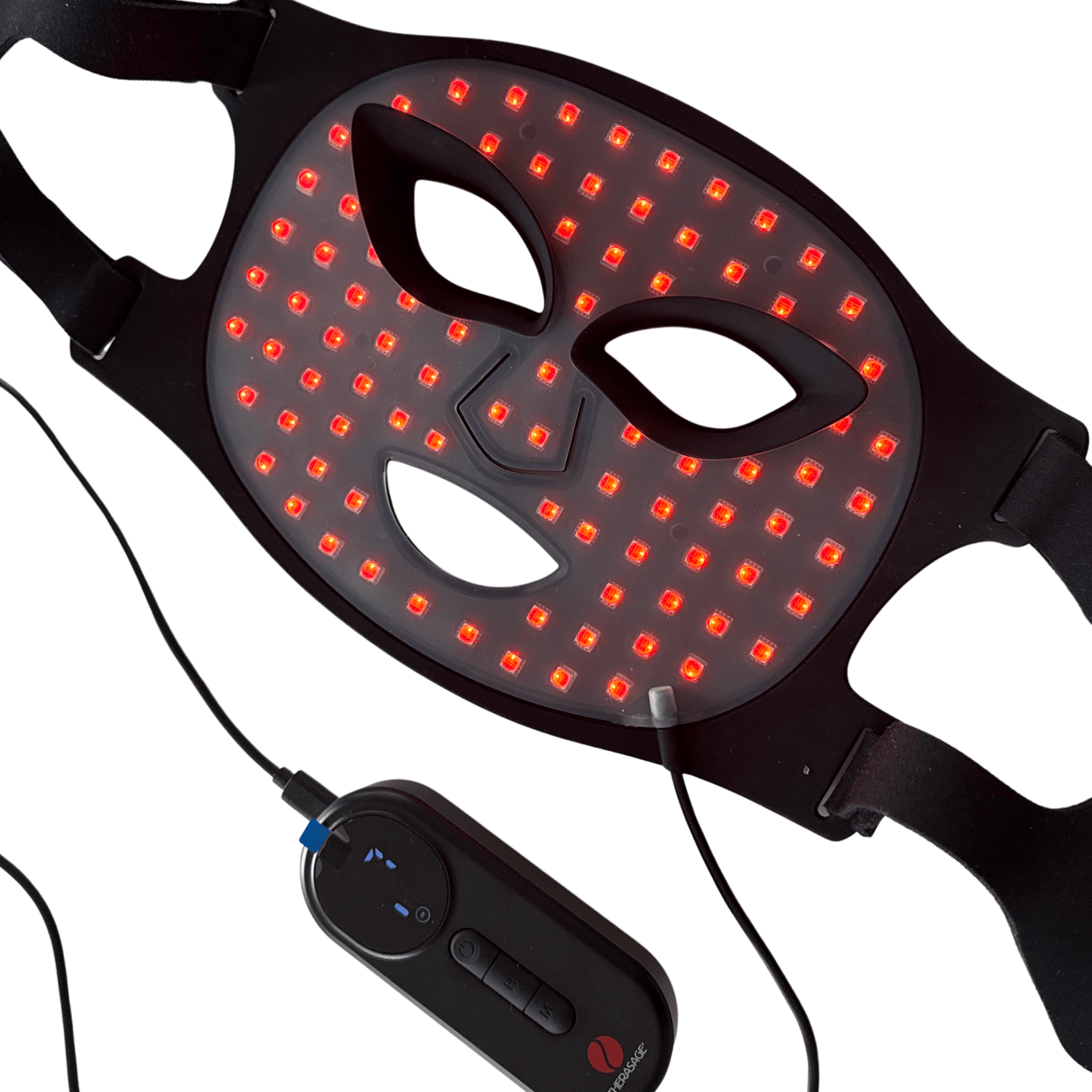 Therasage TheraGlow Mask2Go™ Red Light Therapy LED Face Mask