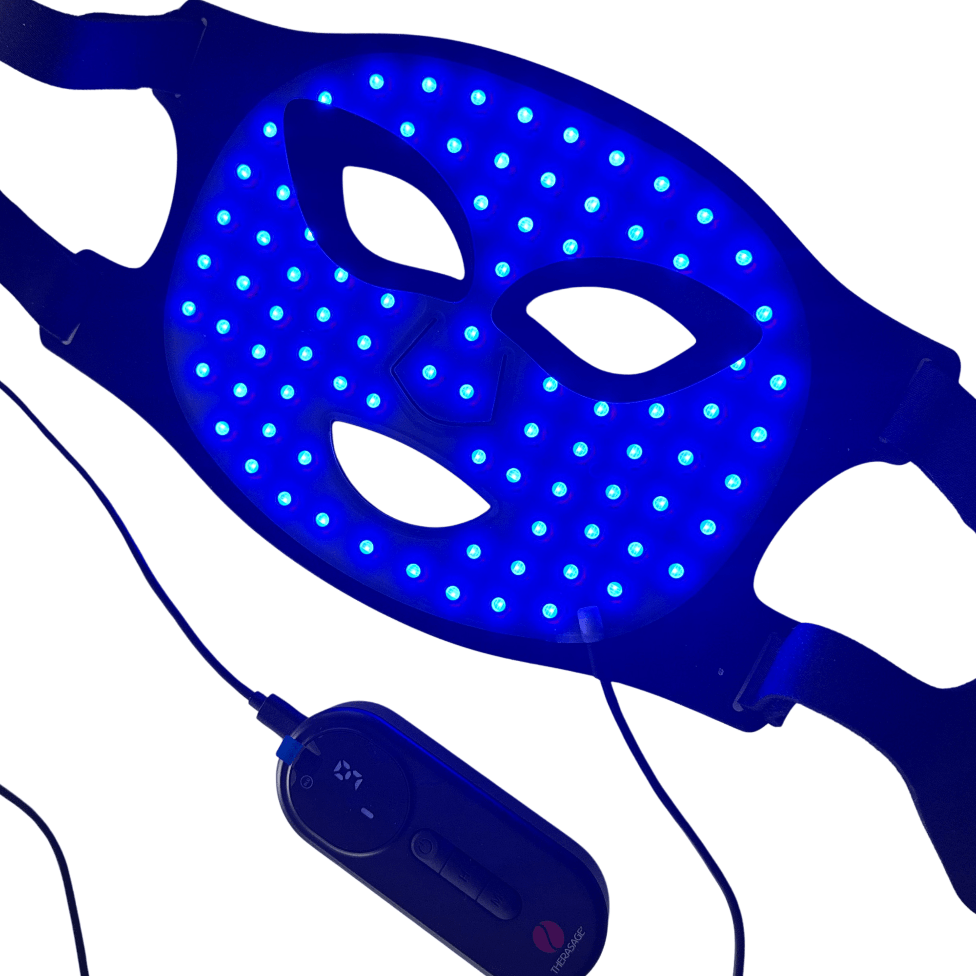 Therasage TheraGlow Mask2Go™ Red Light Therapy LED Face Mask