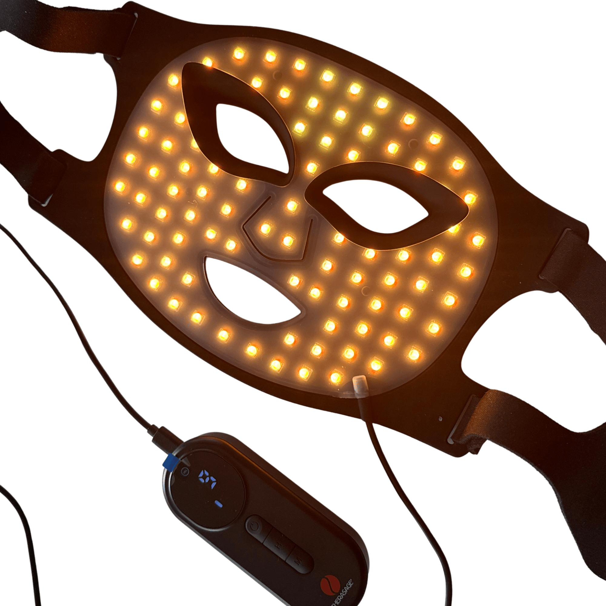 Therasage TheraGlow Mask2Go™ Red Light Therapy LED Face Mask
