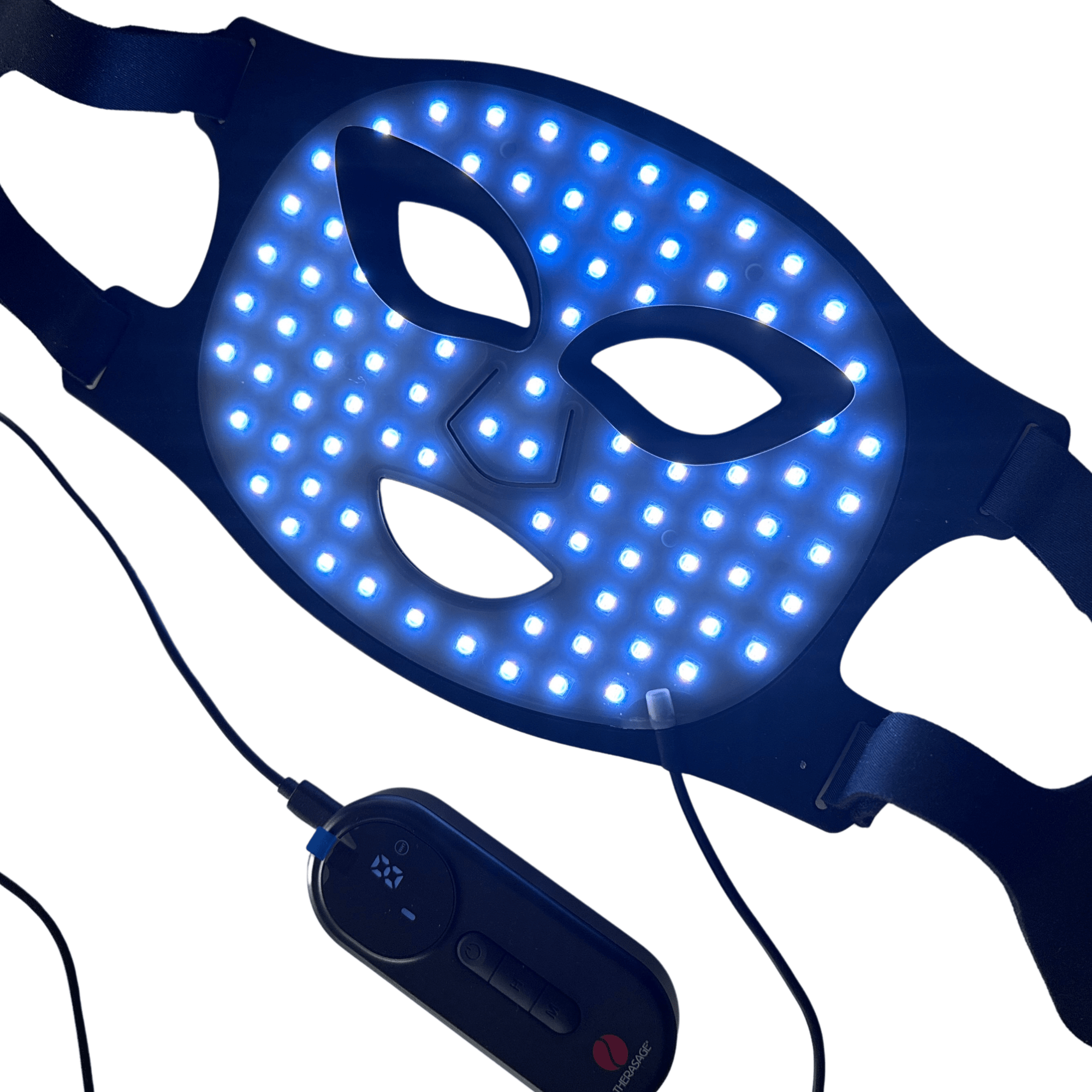 Therasage TheraGlow Mask2Go™ Red Light Therapy LED Face Mask