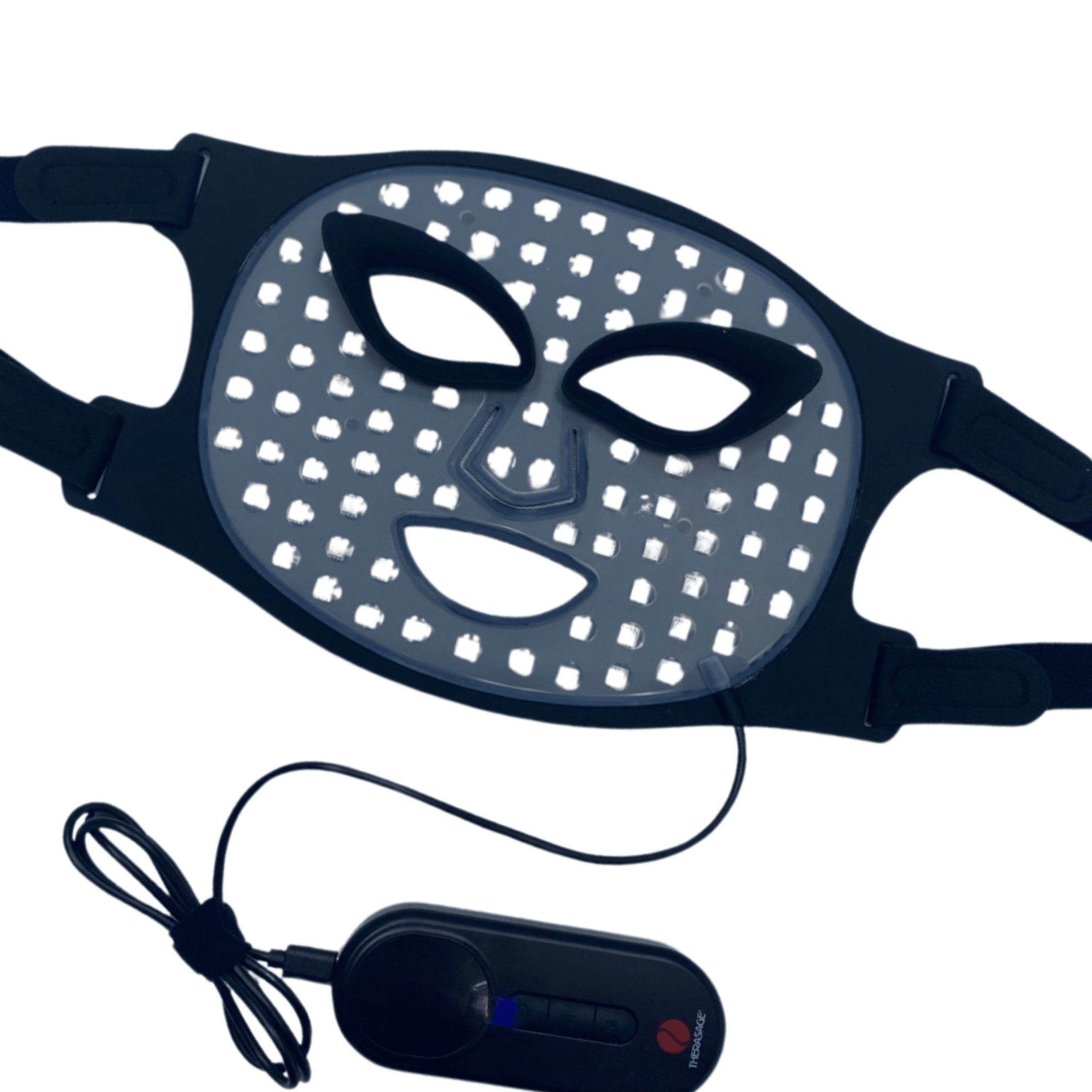 Therasage TheraGlow Mask2Go™ Red Light Therapy LED Face Mask