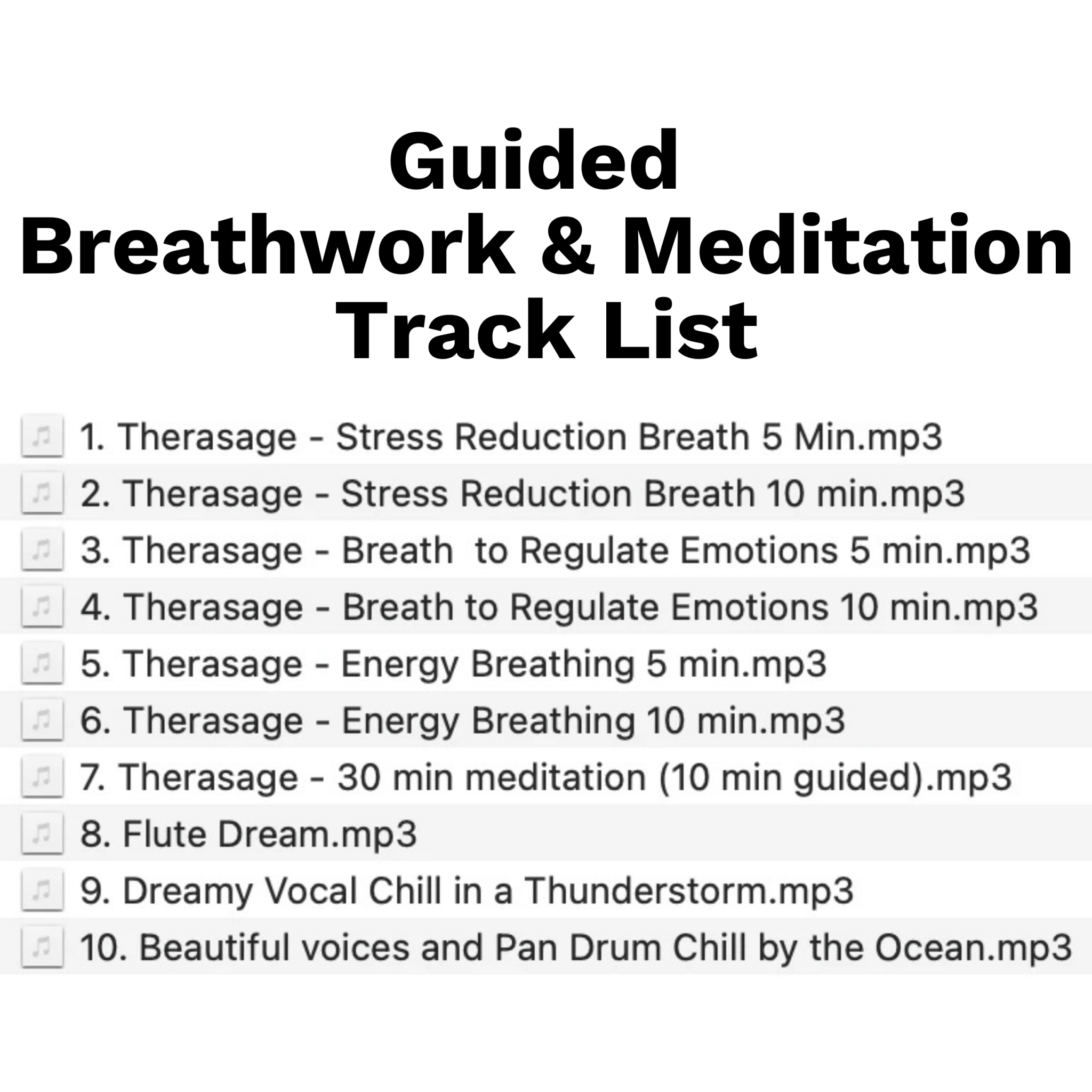Therasage TheraSound - Zen Speaker - Breathwork and Meditation Speaker