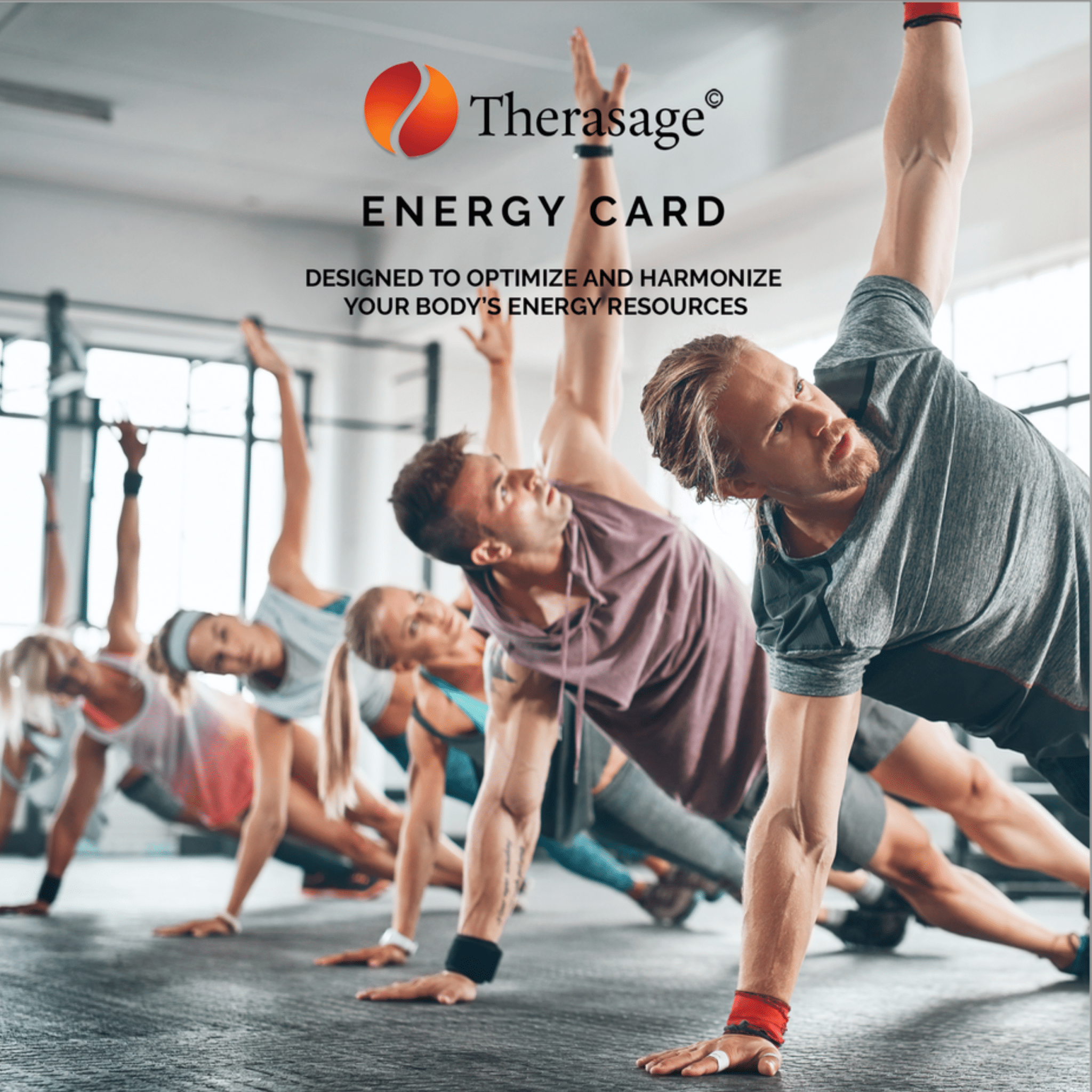 Therasage TheraVibe - 6x6 Card - Energy