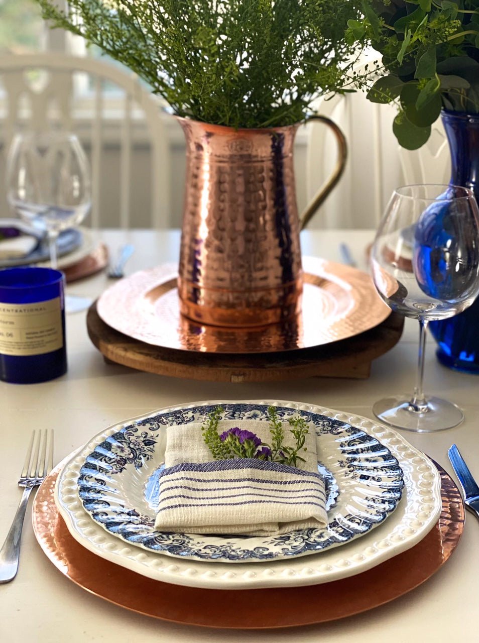 Sertodo Thessaly 12 Copper Charger Plate