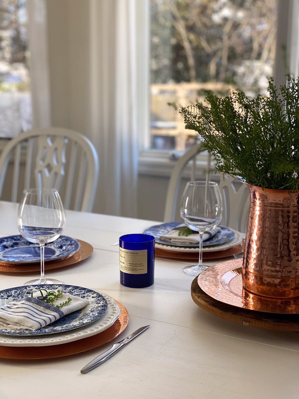 Sertodo Thessaly 12 Copper Charger Plate