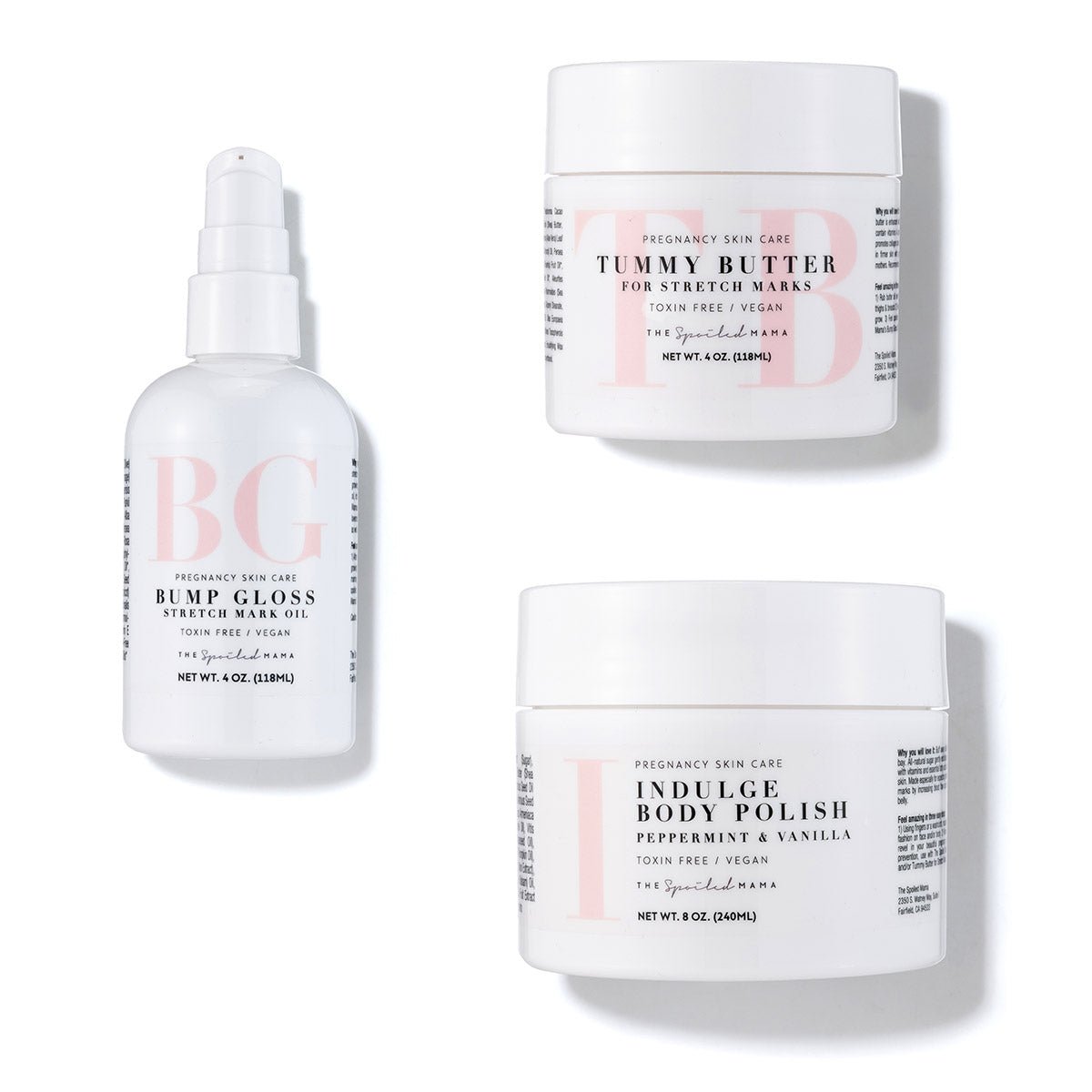 The Spoiled Mama Stretch Mark Prevention Trio