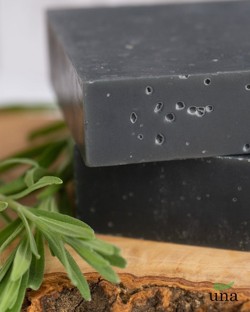Una Biologicals® Charcoal Detox Soap | Natural Soap | Una Biologicals