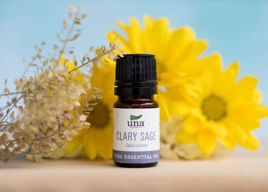Una Biologicals® Clary Sage Essential Oil | Pure Essential Oil | Una Biologicals