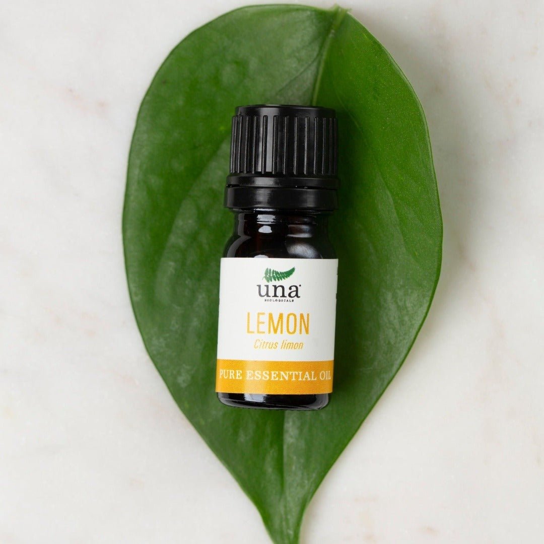 Una Biologicals® Lemon Essential Oil | Pure Essential Oil| Una Biologicals