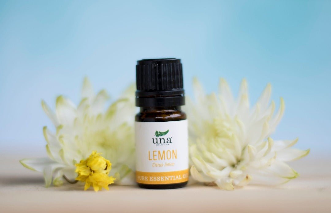 Una Biologicals® Lemon Essential Oil | Pure Essential Oil| Una Biologicals
