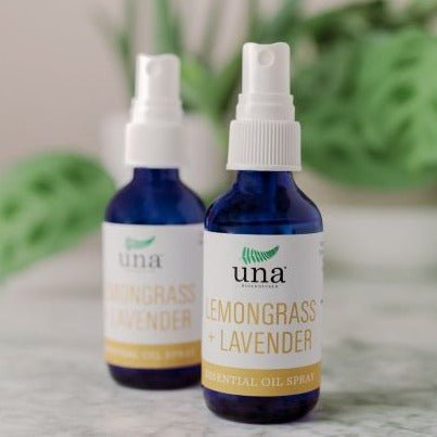 Una Biologicals® Lemongrass & Lavender Room Spray | Essential Oil | Una Biologicals