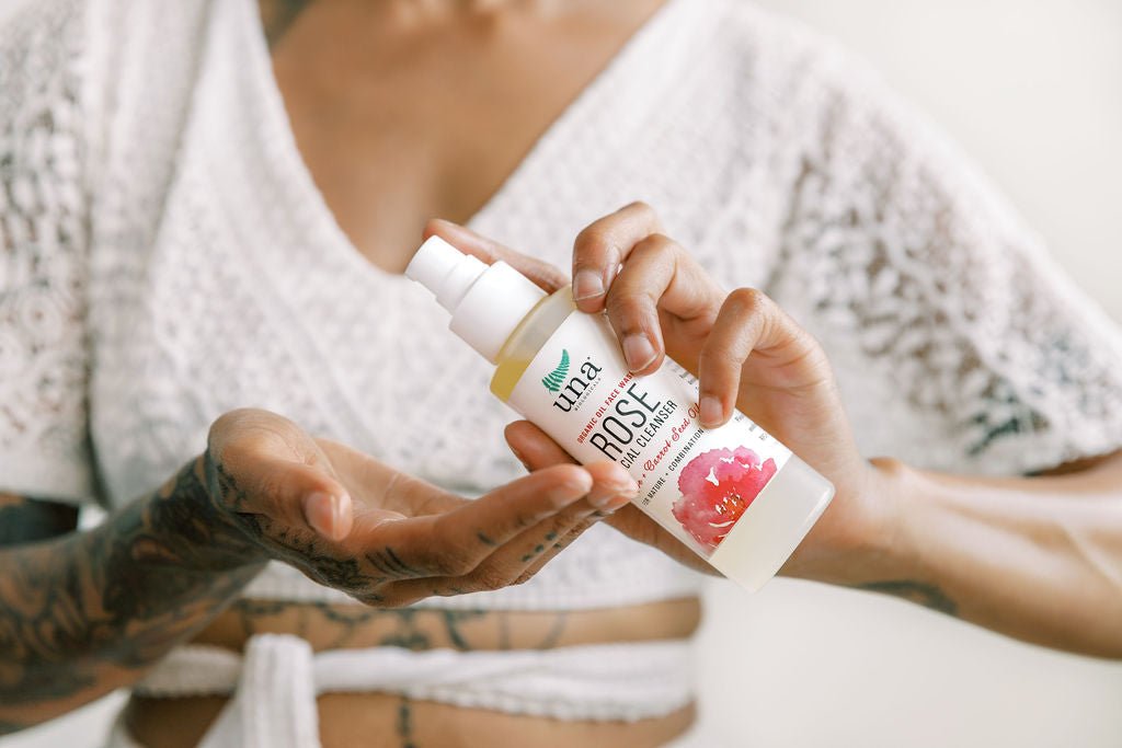 Una Biologicals® Rose Gentle Face Cleanser | Face Care | Una Biologicals Skin Care