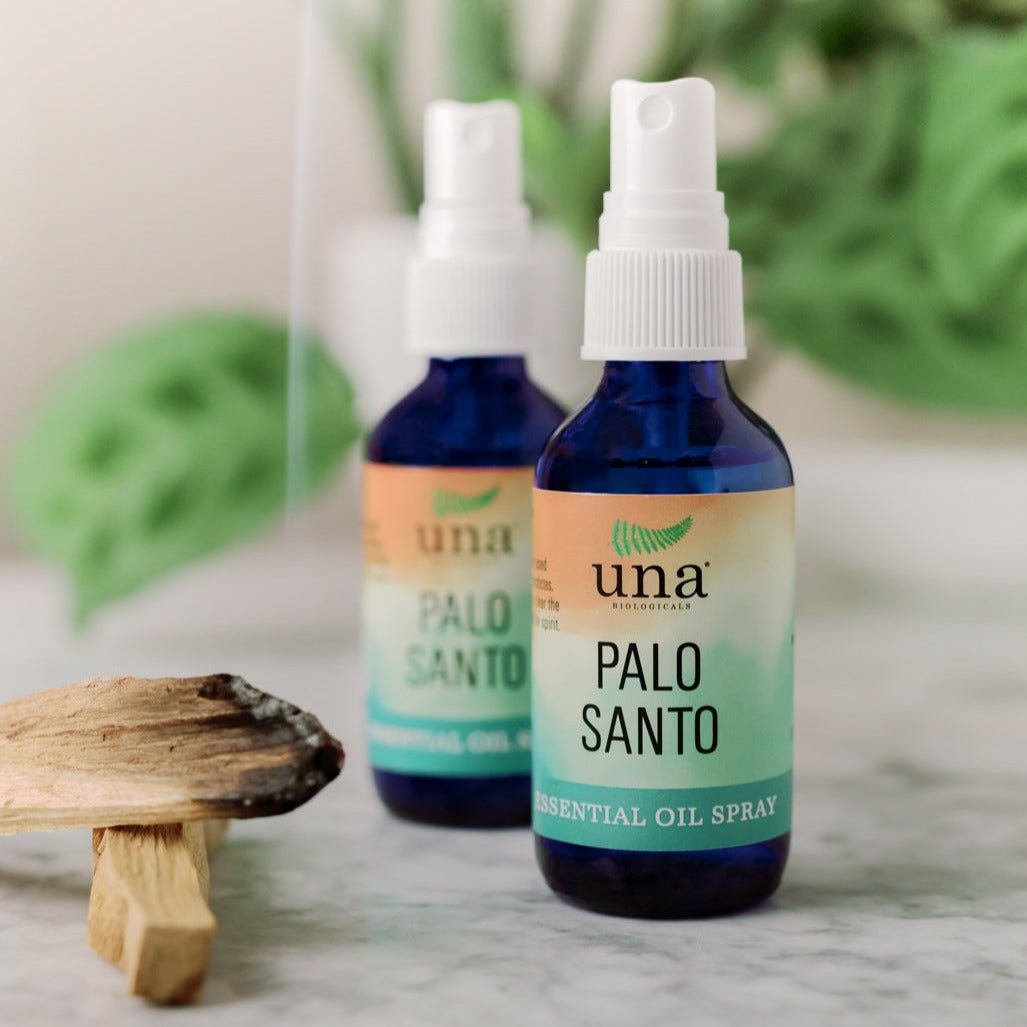 Una Biologicals® Palo Santo Room Spray | Essential Oil | Una Biologicals