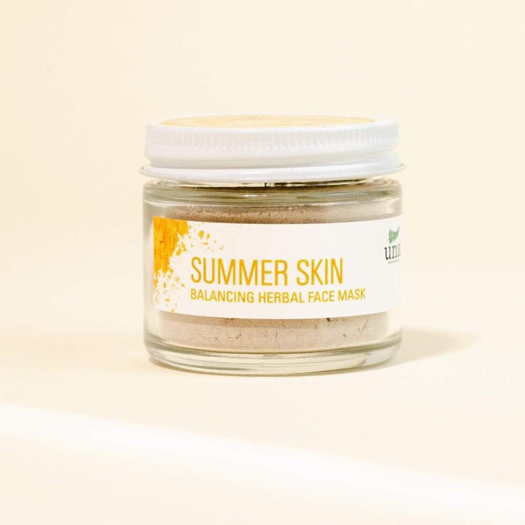 Una Biologicals® Summer Skin Balancing Herbal Face Mask | Face Care | Una Biologicals Skin Care