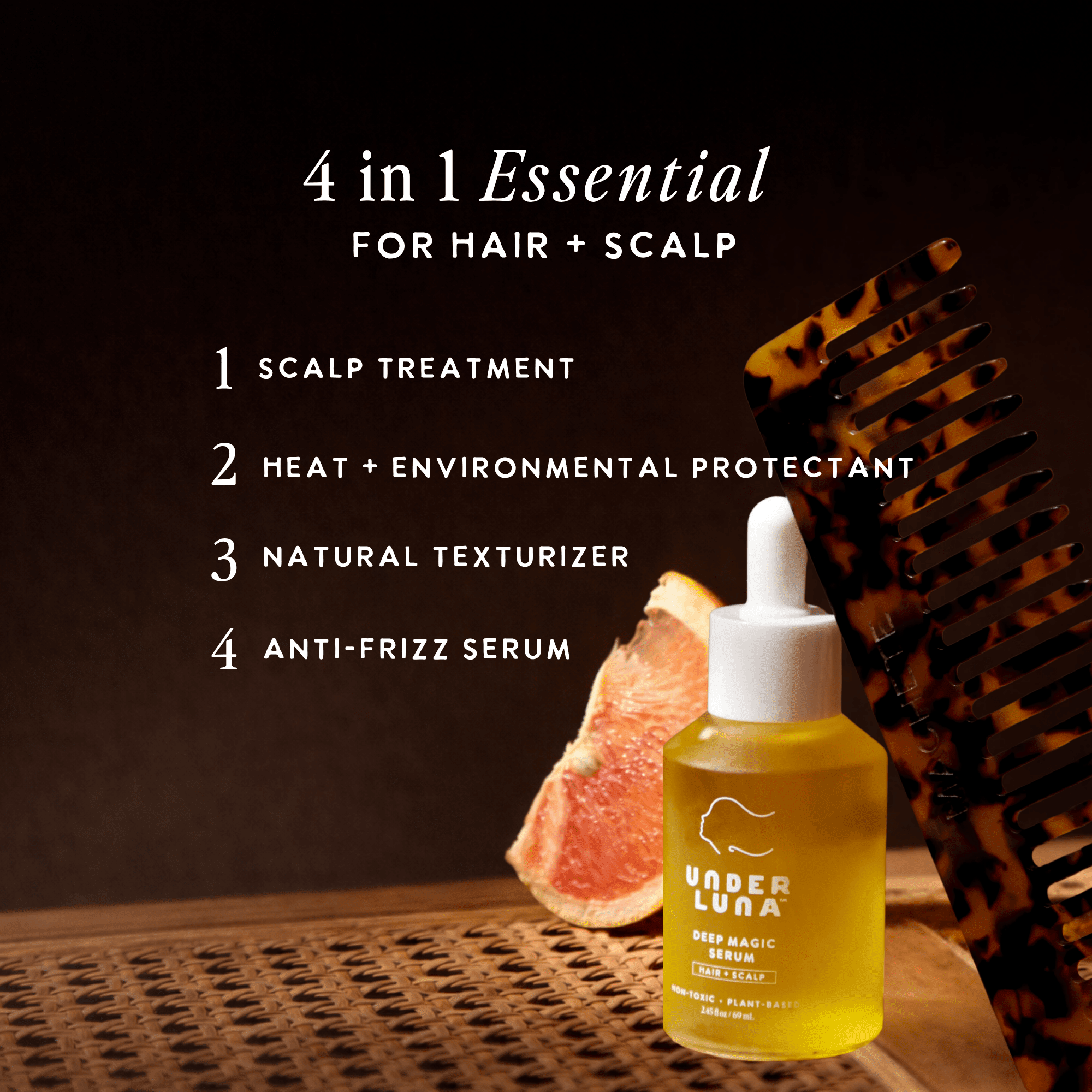 UNDER LUNA™ Deep Magic Hair + Scalp Serum