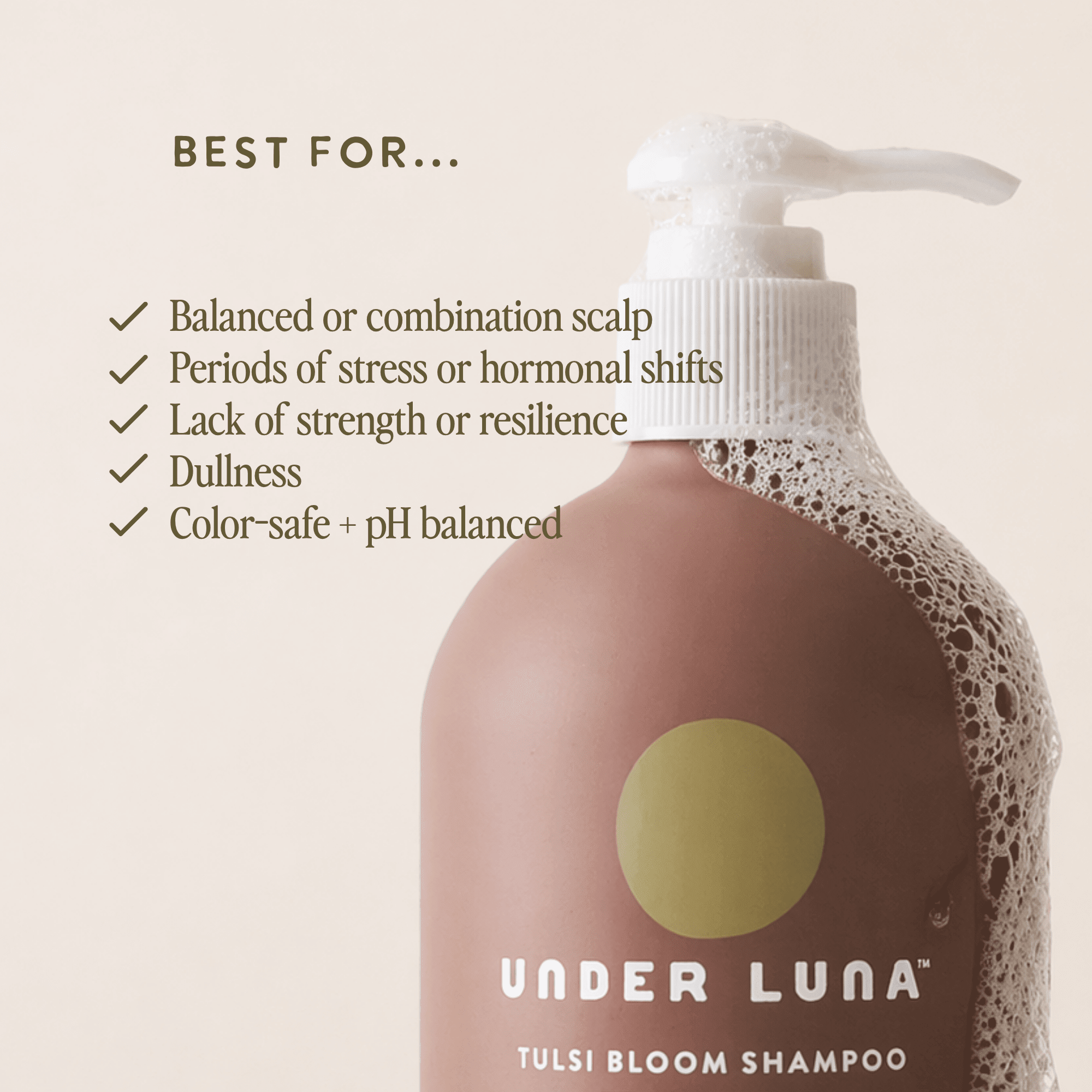 UNDER LUNA™ Tulsi Bloom Shampoo