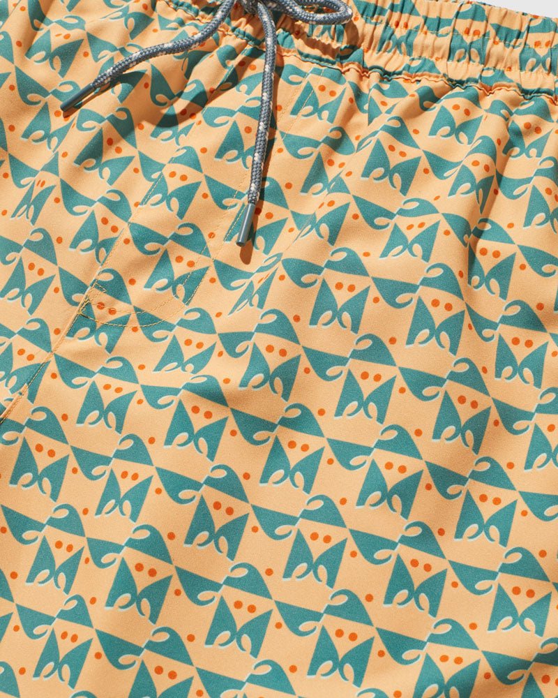 United By Blue Recycled Swim Trunk - 5"