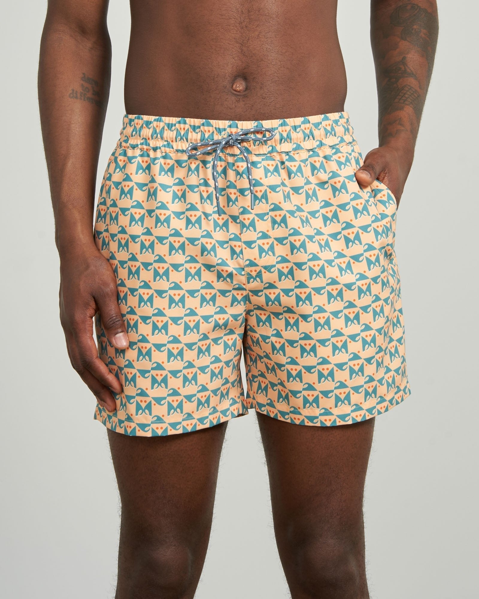 United By Blue Recycled Swim Trunk - 5"