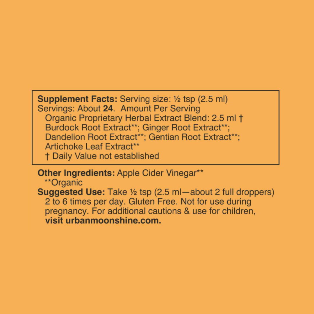 Urban Moonshine Cider Vinegar Bitters