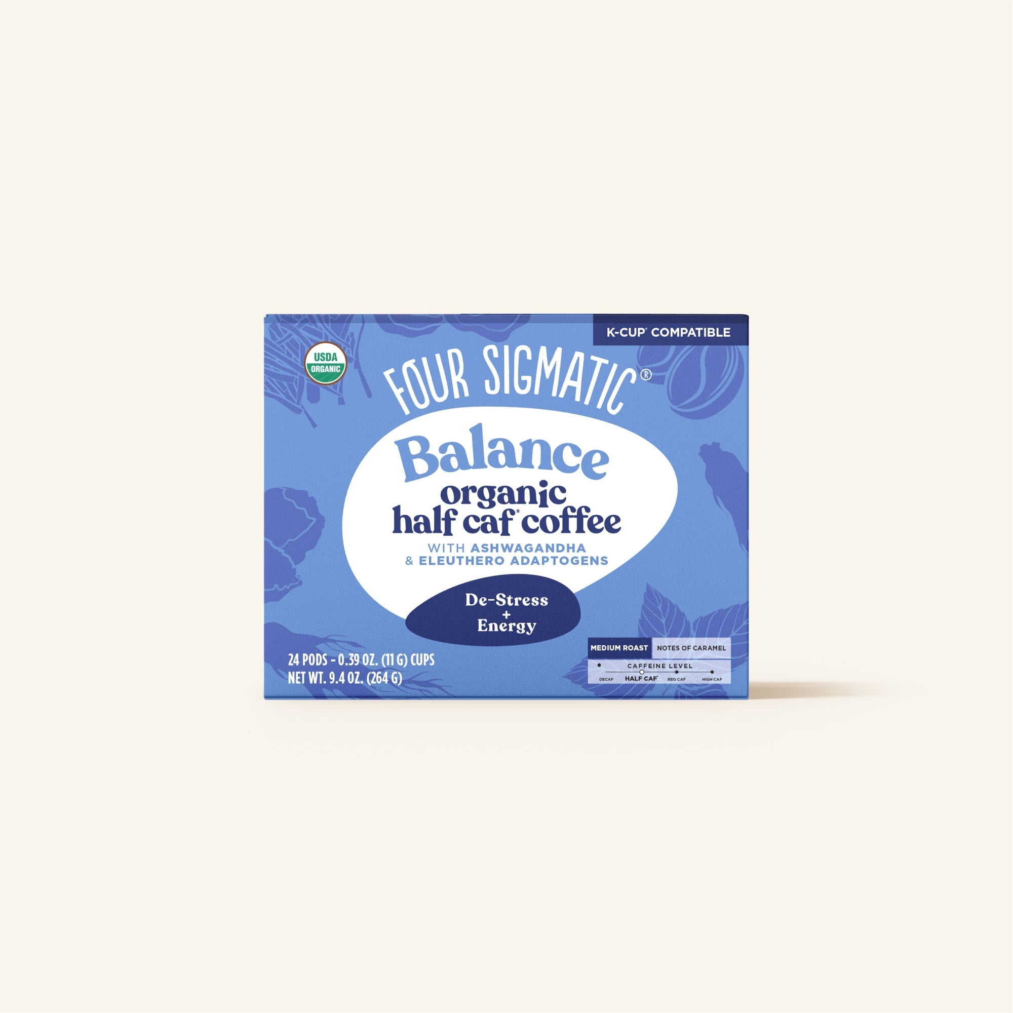 US Four Sigmatic Balance Coffee Pods (24ct)