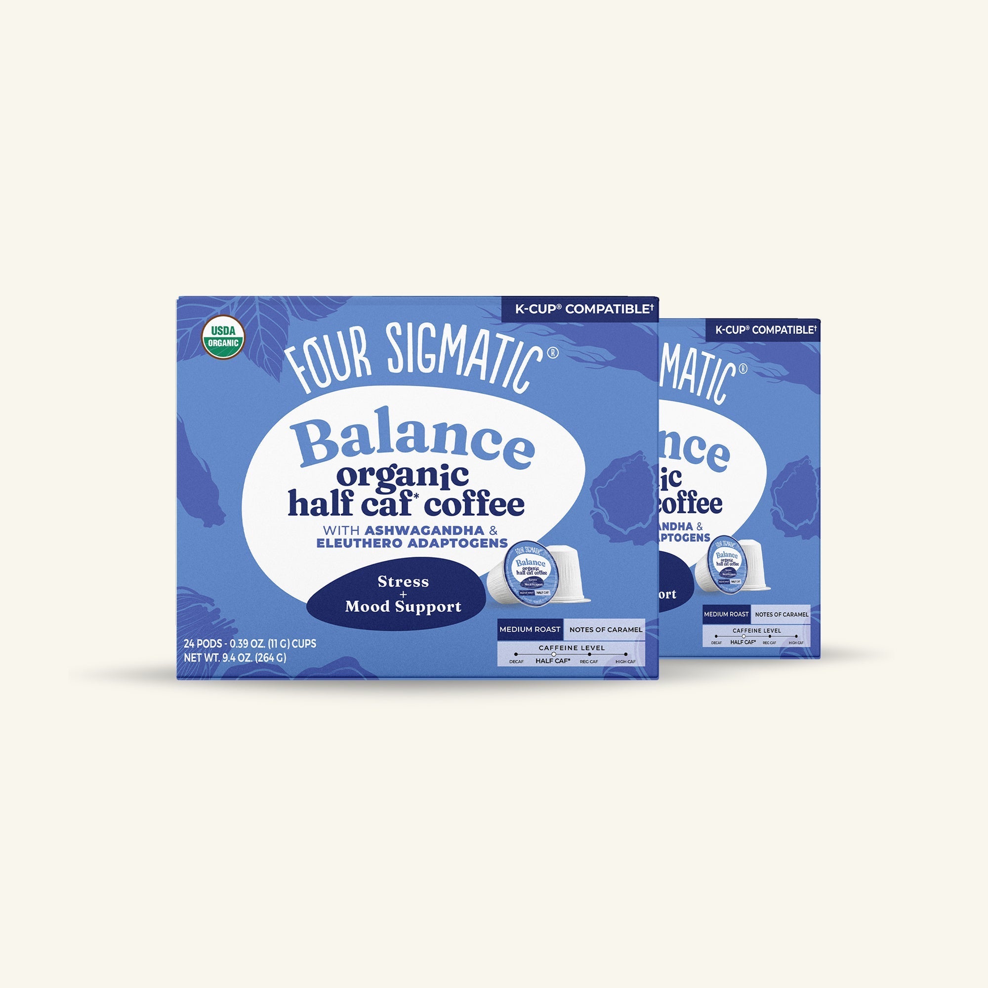 US Four Sigmatic Balance Coffee Pods (24ct)