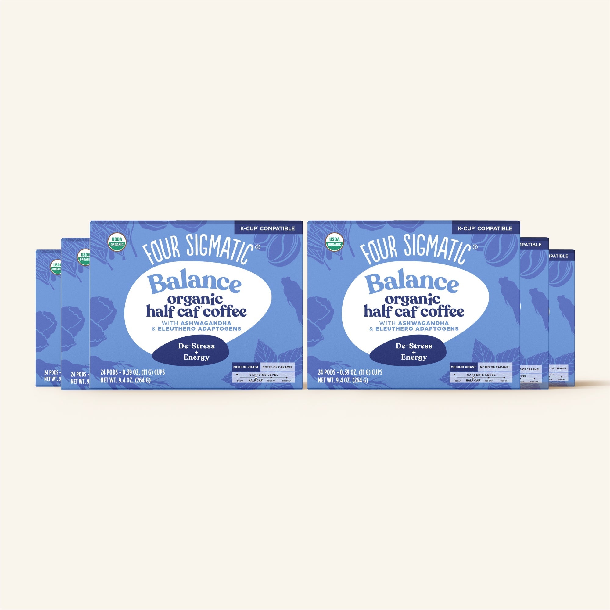 US Four Sigmatic Balance Coffee Pods (24ct)