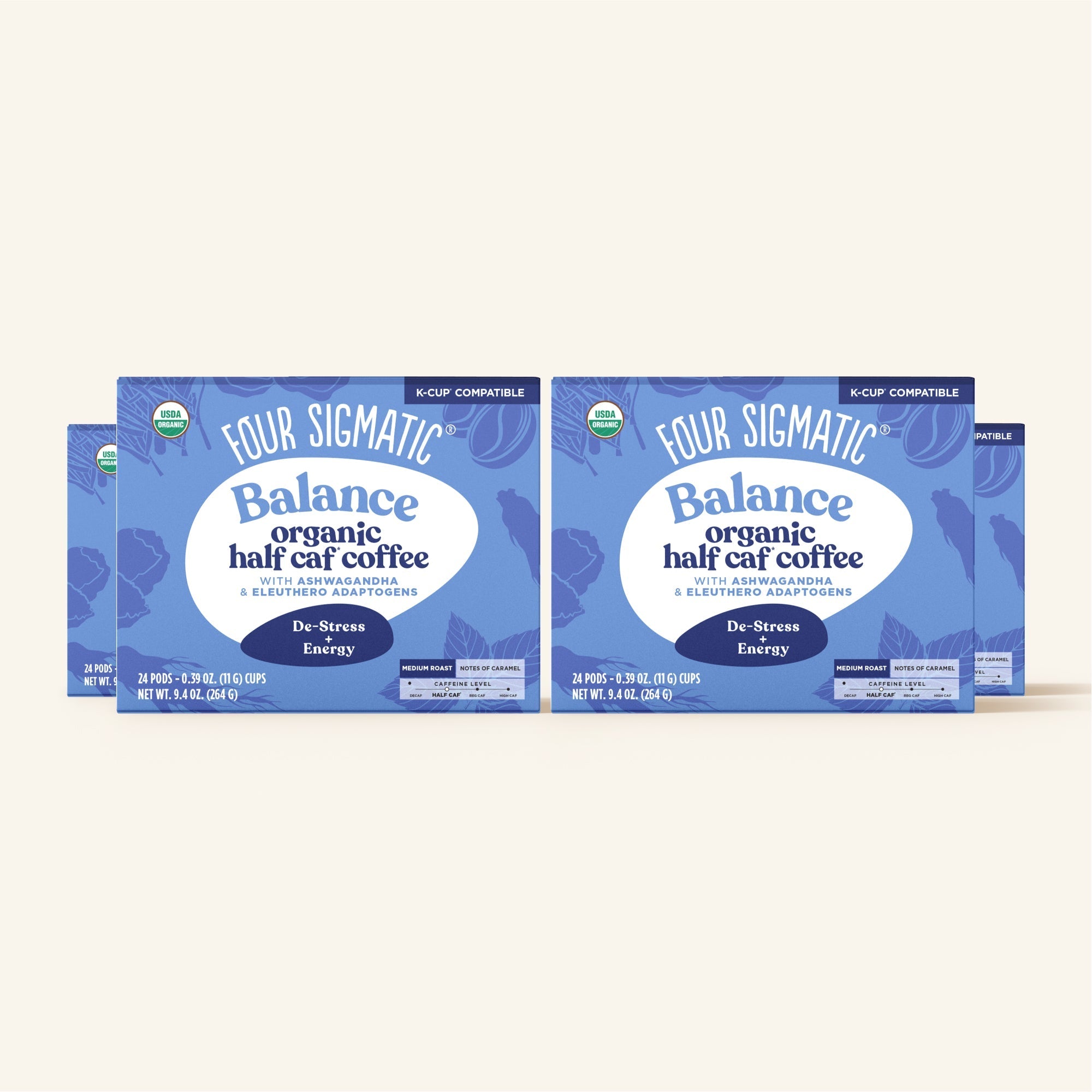 US Four Sigmatic Balance Coffee Pods (24ct)