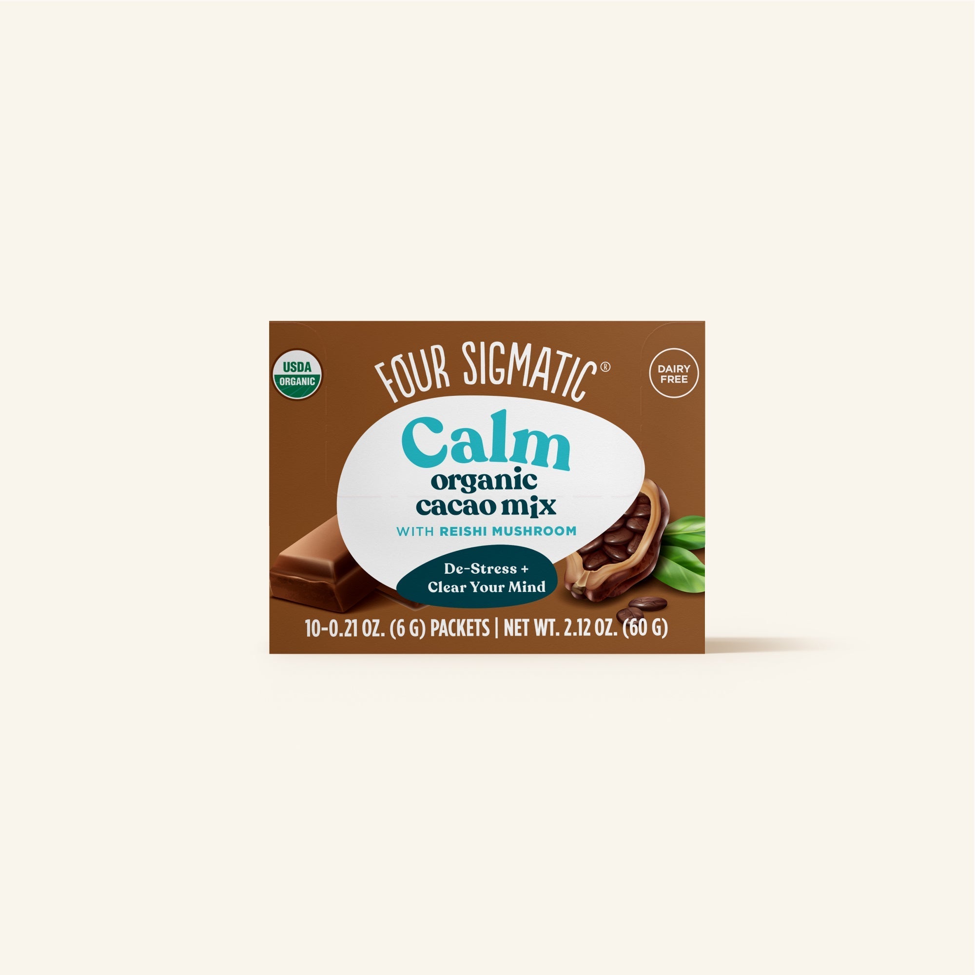 US Four Sigmatic Calm Cacao, Packets