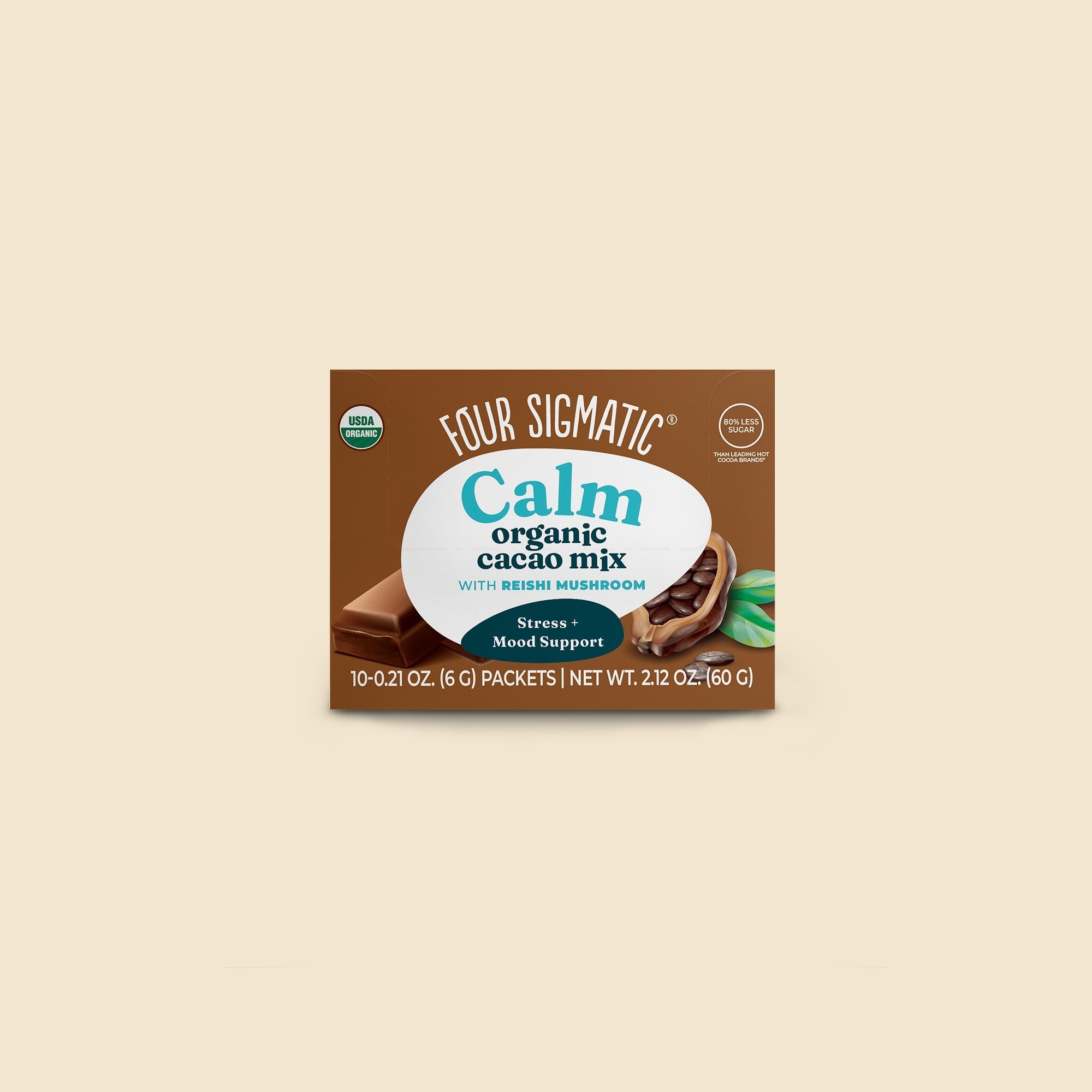 US Four Sigmatic Calm Cacao, Packets