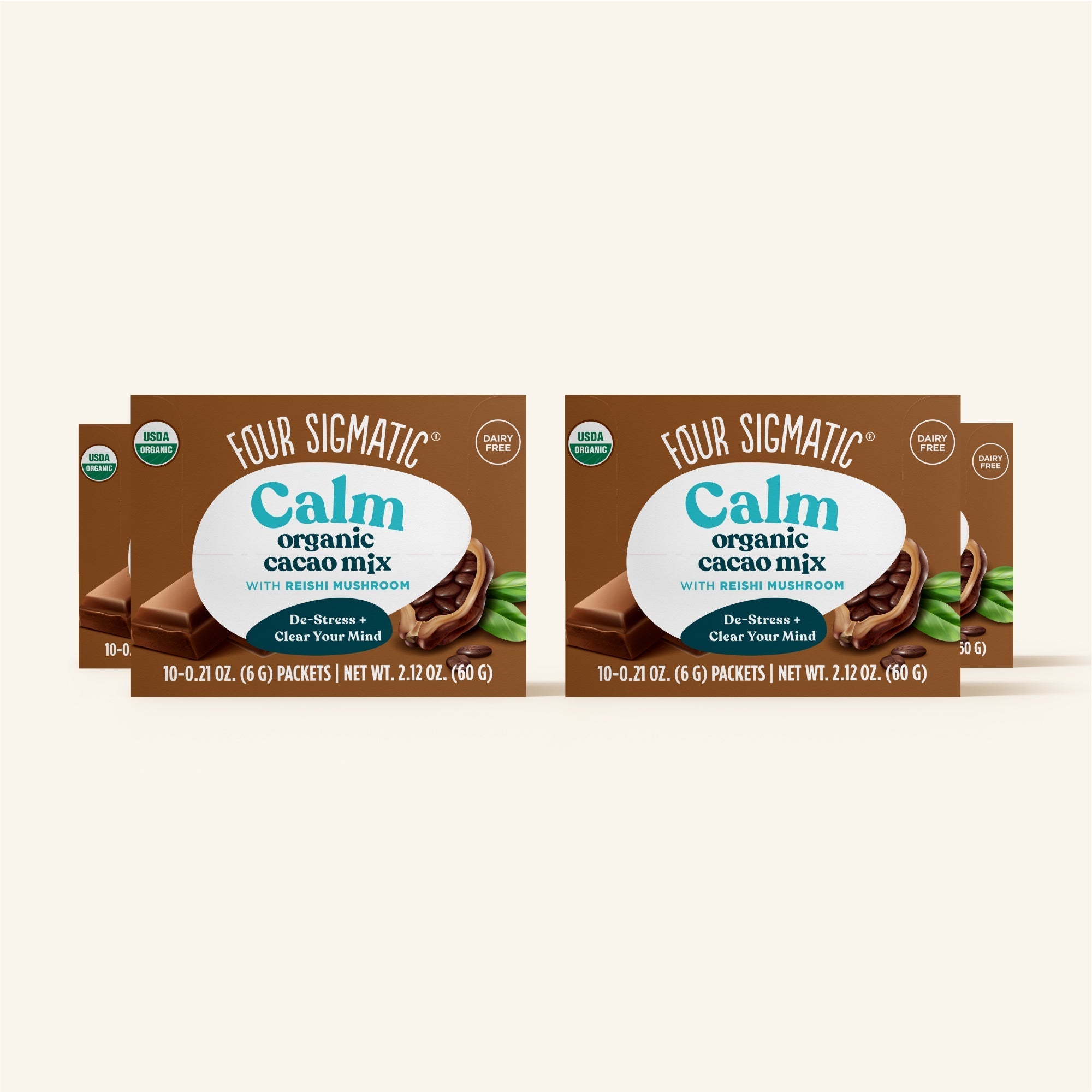 US Four Sigmatic Calm Cacao, Packets