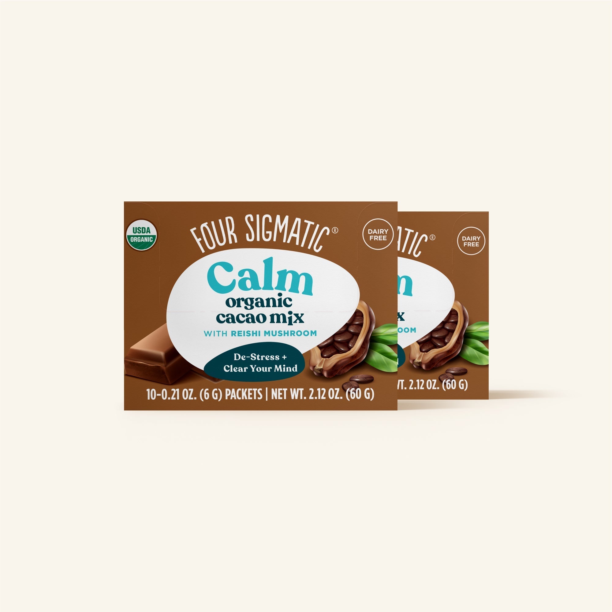 US Four Sigmatic Calm Cacao, Packets