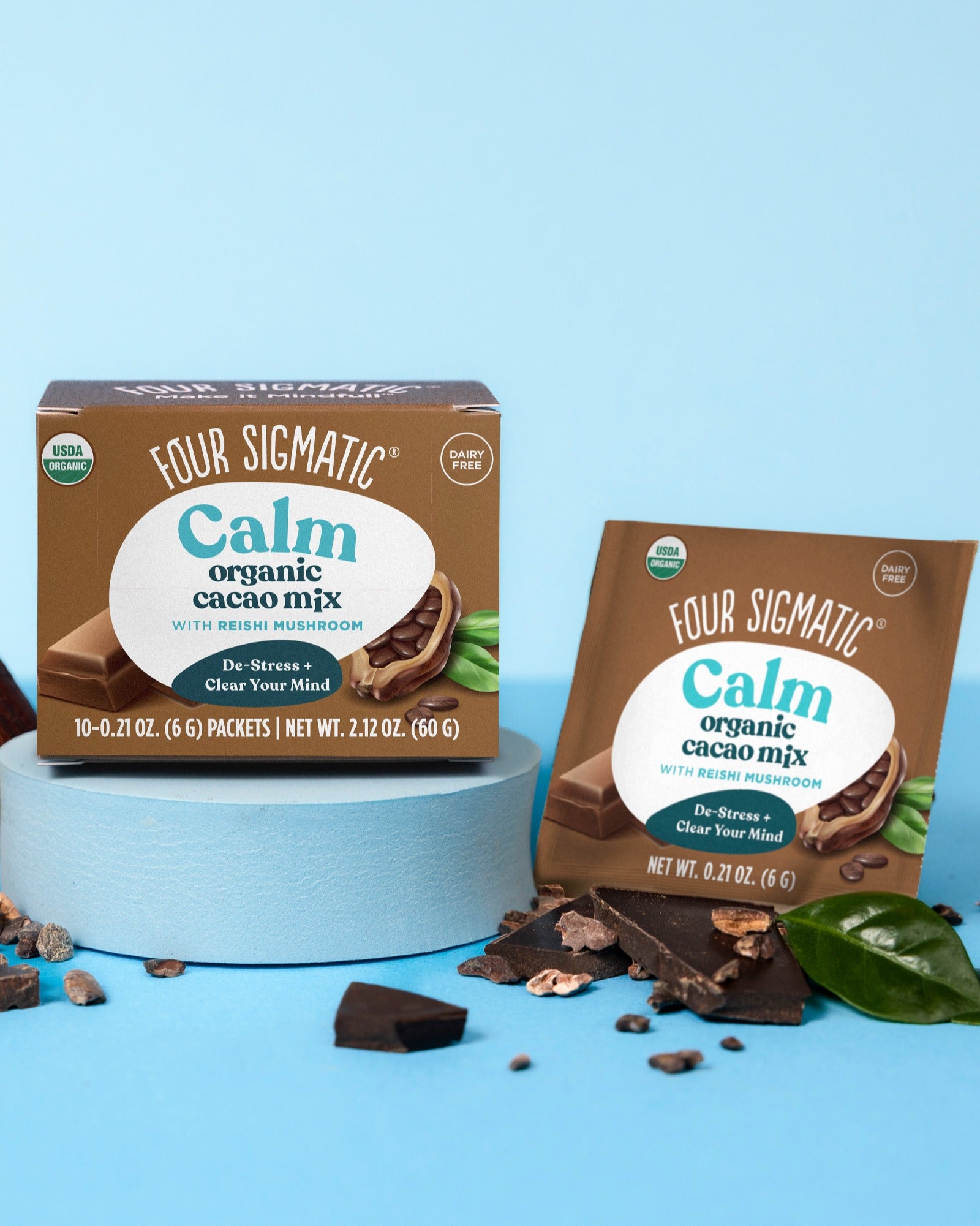 US Four Sigmatic Calm Cacao, Packets